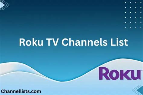 chanel rok|roku channels list.